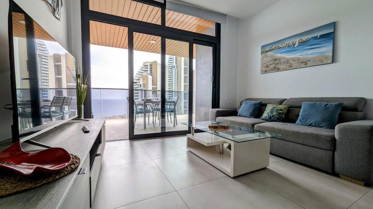 Sunset Waves Sea View Apartments เบนิดอร์ม ภายนอก รูปภาพ